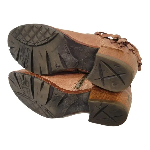 A.S.98 Bootie Peachy Tan Size 37 - Picture 6 of 11